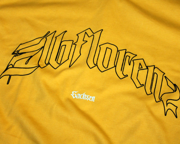 T-Shirt "44-Knockout", gelb